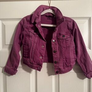 kidpik Purple Jean Jacket